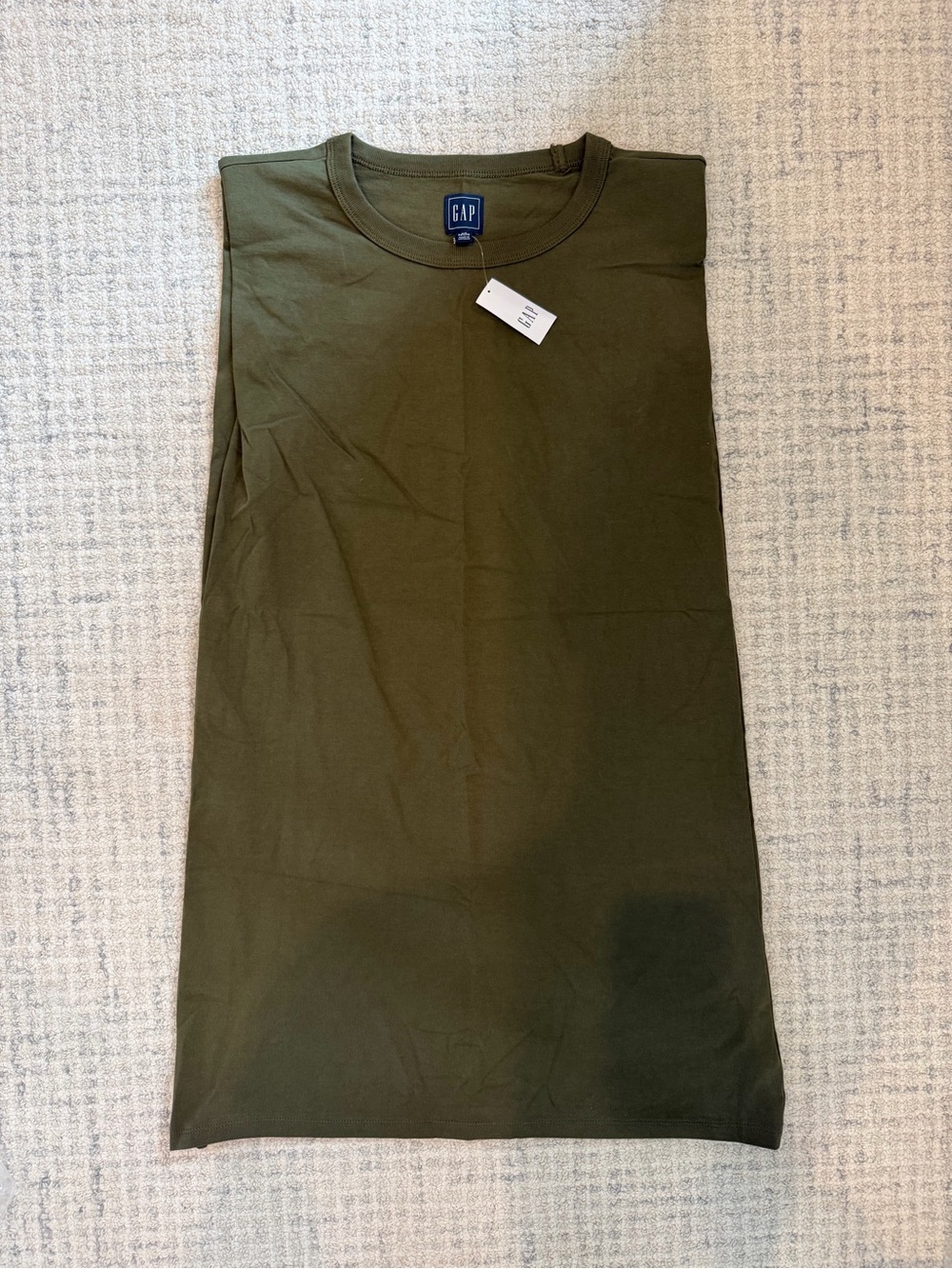 Gap Modern Muscle Sleeveless T-Shirt Dress